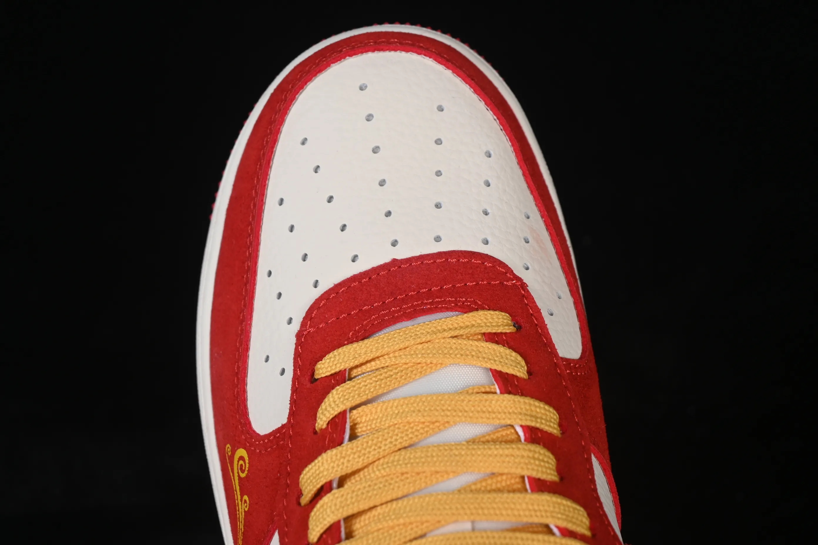 All categories Nk Air Force 1 Air Force series Nk Air Force 1 Low Air Force low-top Nike Air Force 1'07 Low Year of the Horse limited edition black and red Chinese style Air Force 1 low-top casual sneakers DF0188-133